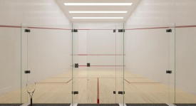 Single Squash Court 3D Model_03